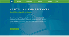 Desktop Screenshot of capitalinsurance.com